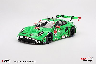 Porsche 911 GT3 R AO Racing 2024 IMSA 24Hs Daytona GTD Pro 1:18 TopSpeed