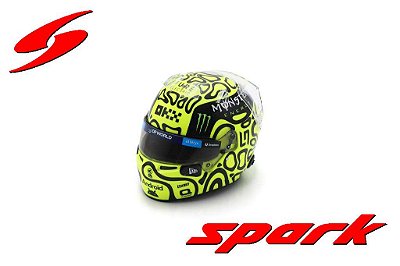 Capacete Lando Norris Mclaren MCL38 2024 3 1:5 Spark