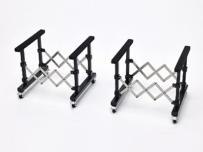 Suporte para Capô 1:18 LCD Models Preto
