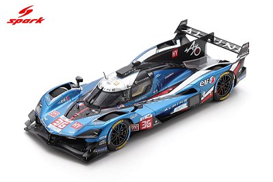 Alpine A424 No.36 ALPINE ENDURANCE TEAM 10th 24Hs Le Mans 2025 1:18 Spark