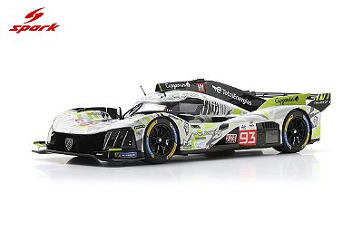 *** PRÉ-VENDA *** Peugeot 9X8 No.93 PEUGEOT TOTALENERGIES 24Hs Le Mans 2025 1:18 Spark