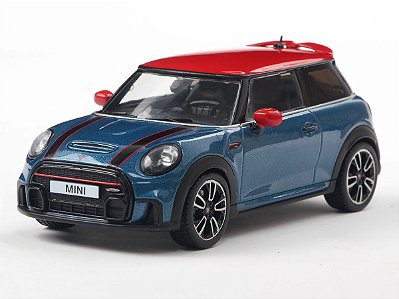Mini Cooper John Cooper Works 2023 1:43 Solido Azul