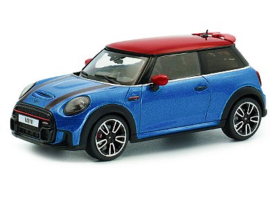 *** PRÉ-VENDA *** Mini Cooper John Cooper Works 2023 1:43 Solido Azul