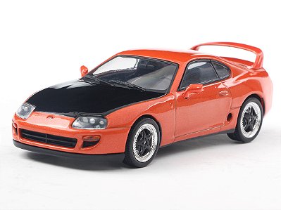 Toyota Supra MK.4 Custom 2001 1:43 Solido Laranja
