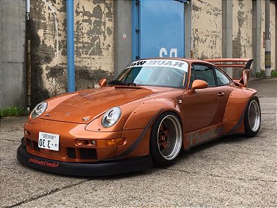 Porsche RWB Bodykit 2016 1:43 Solido Laranja
