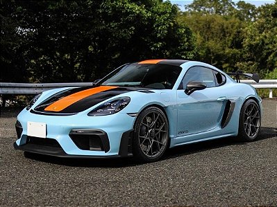Porsche 718 Cayman GT4 RS 2024 1:43 Solido Azul