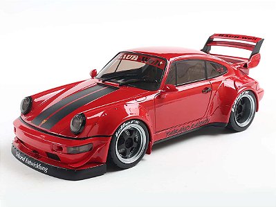 Porsche RWB Bodykit Taikano Kaishin 2024 1:18 Solido Vermelho