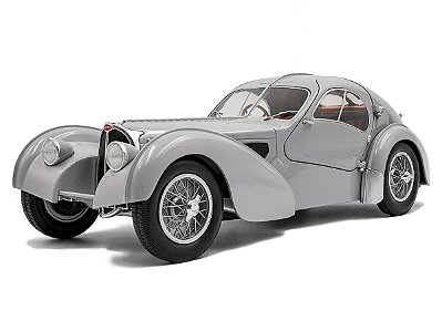*** PRÉ-VENDA *** Bugatti Atlantic Type 57 SC 1937 1:18 Solido Prata