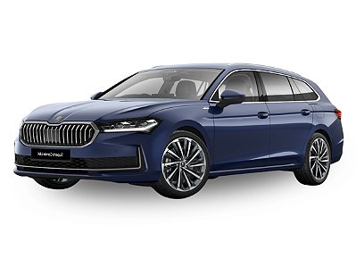 Skoda Superb L&K Edition 2024 1:18 Solido Azul