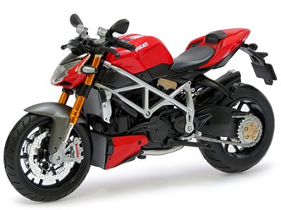 Ducati Streetfighter S Maisto 1:12 Vermelho