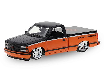 Chevrolet 454 SS Pick-Up 1993 Harley Davdson 1:24 Maisto