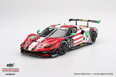 Ferrari 296 GT3 #50 AF Corse 2025 IMSA 24Hs Daytona 1:18 BBR