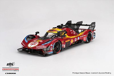 Ferrari 499P #50 Ferrari AF Corse 2025 Vencedora WEC Qatar 1812km 1:18 BBR
