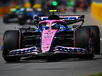 Fórmula 1 Alpine A525 Franco Colapinto GP Canadá 2025 1:18 Solido