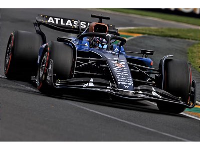 Fórmula 1 Williams FW47 Alexander Albon GP Austrália 2025 1:18 Solido