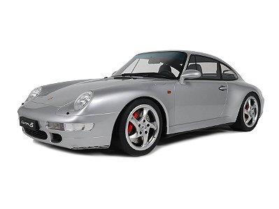 Porsche 911 (993) Carrera 4S 1995 1:8 GT Spirit Prata