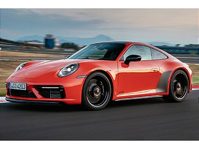 Porsche 911 (992) Carrera 4 GTS 2023 1:43 Solido Laranja