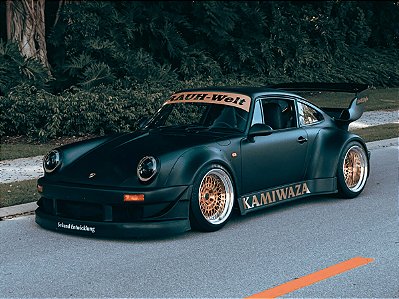 Porsche RWB Bodykit KAMIZAWA 2023 1:43 Solido Preto
