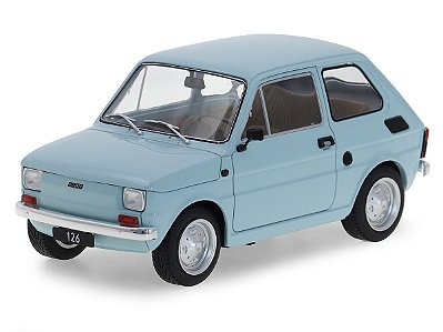 Fiat 126 1972 1:18 MCG Azul