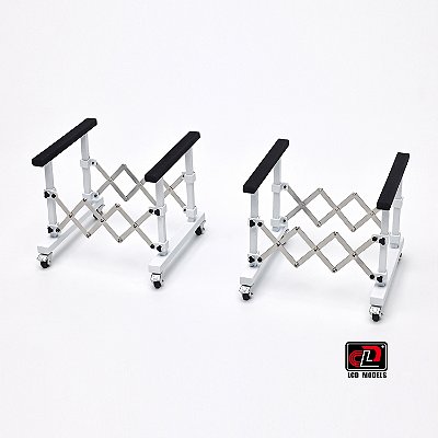 Suporte para Capô 1:18 LCD Models Branco