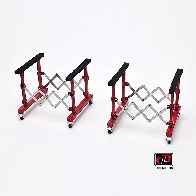 Suporte para Capô 1:18 LCD Models Vermelho