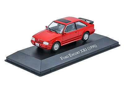 Ford Escort XR3 1990 1:43 Luppa Vermelho