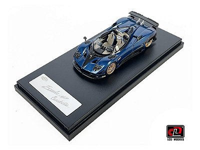 Pagani Zonda HP Barchetta 2017 1:64 LCD Models Azul