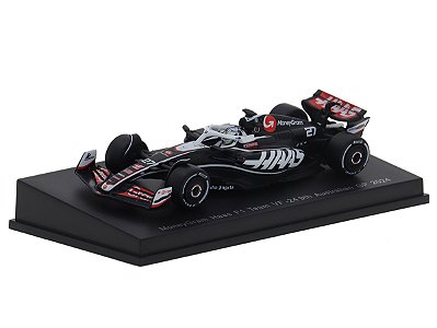 Fórmula 1 MoneyGram Haas F1 Team VF24 Nico Hulkenberg 2024 1:64 Spark