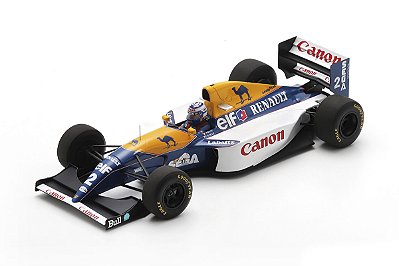 Fórmula 1 Williams FW15C Alain Prost Winner British GP 1993 1:18 Spark