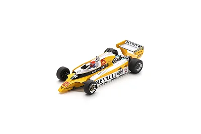 Fórmula 1 Renault RE20 Jean-Pierre Jabouille Winner GP Áustria 1980 1:18 Spark
