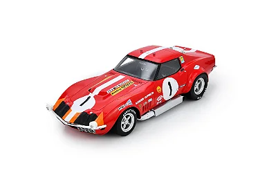 Corvette C3 No.1 Le Mans 24H 1969 1:18 Spark