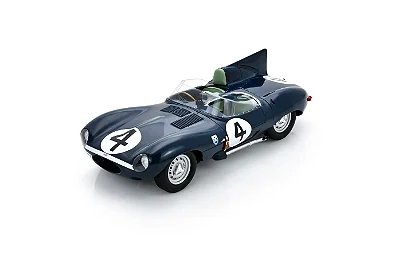 Jaguar D Type No.4 Winner 24Hs Le Mans 1956 1:18 Spark