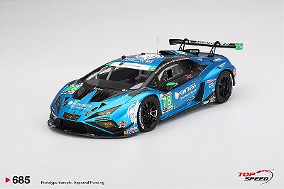 Lamborghini Huracán GT3 EVO2 #78 Forte Racing 2025 IMSA 24Hs Daytona 1:18 TopSpeed