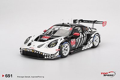 Porsche 911 GT3 R #77 AO Racing 2025 IMSA Petit Le Mans 1:18 TopSpeed