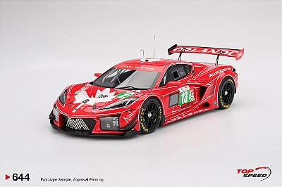 Chevrolet Corvette Z06 GT3.R AWA RACING 2025 24Hs Le Mans 1:18 TopSpeed