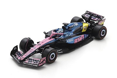 Fórmula 1 BWT Alpine F1 Team A525 Pierre Gasly GP EUA 2025 1:64 Spark