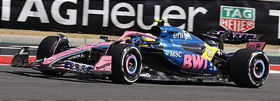 Fórmula 1 BWT Alpine F1 Team A525 Franco Colapinto GP EUA 2025 1:64 Spark