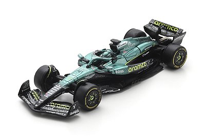 Fórmula 1 Aston Martin Aramco F1 Team AMR25 Lance Stroll GP EUA 2025 1:64 Spark