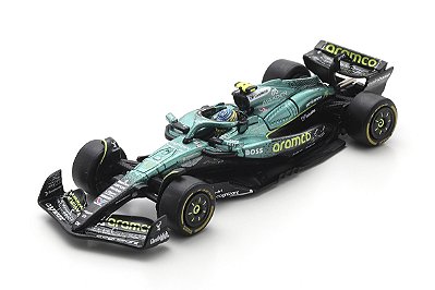 Fórmula 1 Aston Martin Aramco F1 Team AMR25 Fernando Alonso GP EUA 2025 1:64 Spark