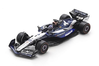 Fórmula 1 Williams Racing FW47 Alexander Albon GP EUA 2025 1:64 Spark