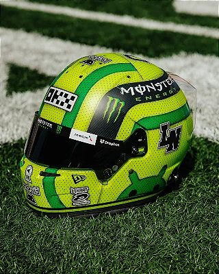 Capacete Lando Norris McLaren F1 Team GP EUA 2025 1:5 Spark