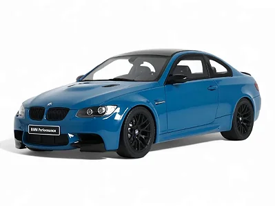 BMW M3 E92 2007 1:18 GT Spirit Azul
