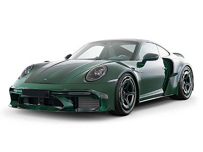 Porsche 911 Turbo S Coupé (992) Brabus 900 Rocket-R 2024 1:18 GT Spirit Verde