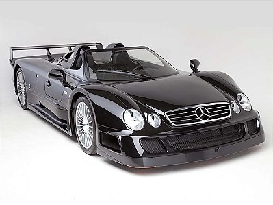Mercedes Benz CLK-GTR Roadster 1999 1:18 GT Spirit Grafite