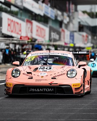 Porsche 911 GT3 R Phantom Global Racing 8th 1000Km Suzuka 2025 1:18 Spark