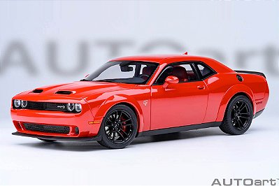 *** PRÉ-VENDA *** Dodge Challenger SRT Jailbreak 2022 1:18 Autoart Vermelho