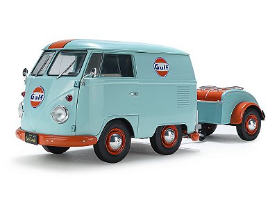 Cool Kombi Oil Tribute GULF 2024 1:18 Solido Azul
