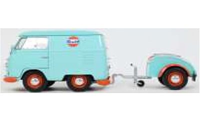 Cool Kombi Oil Tribute GULF 2024 1:18 Solido Azul