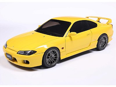 Nissan Silvia S15 Spec-R Aero 1999 1:18 Solido Amarelo