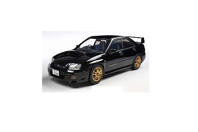 Subaru Impreza WRX STI 2004 1:18 Solido Preto